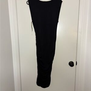 Mossimo Supply Co Black Sleeveless Bodycon Maxi Dress